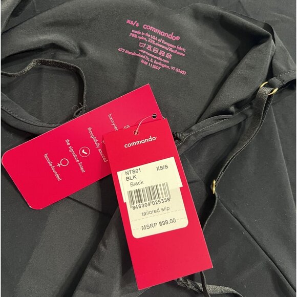 Commando Classic Tailored Slip in Black - Picture 5 of 5